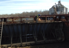 Ferrous - Barge cutting 2